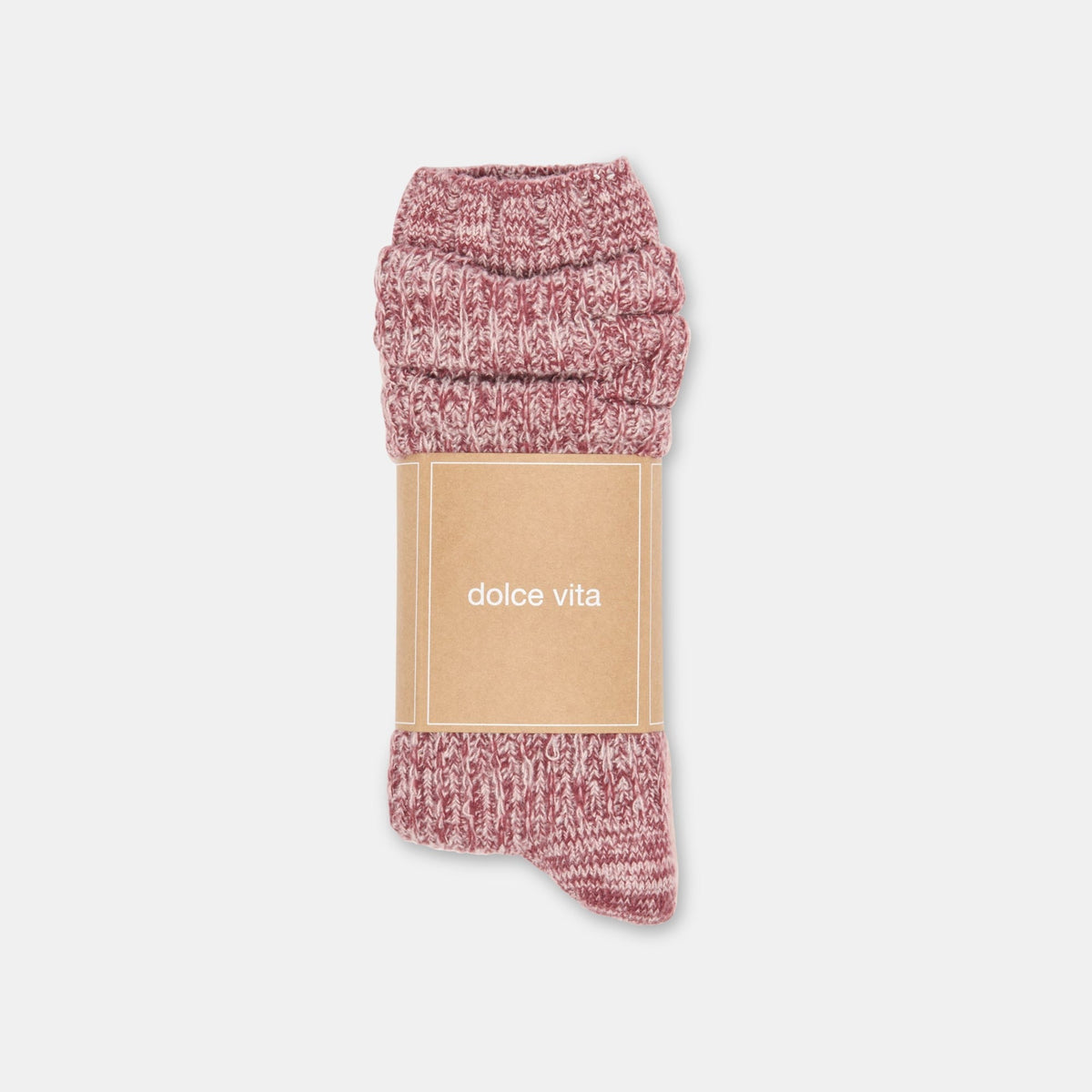 2 PACK CHAINSTITCH SLOUCH SOCKS BURGUNDY MULTI