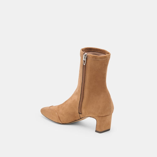 ANIKA BOOTS LT BROWN STELLA SUEDE