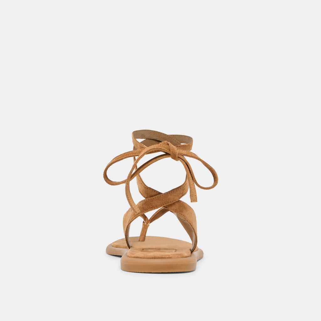 JAYDEN SANDALS TEAK SUEDE