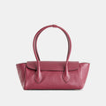 IRENE SHOULDER BAG BORDEAUX LEATHER