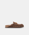JODERO FLATS DK BROWN SUEDE