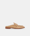 BETZY LOAFERS LATTE EMBOSSED SUEDE