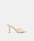 ROSHA HEELS BONE LEATHER