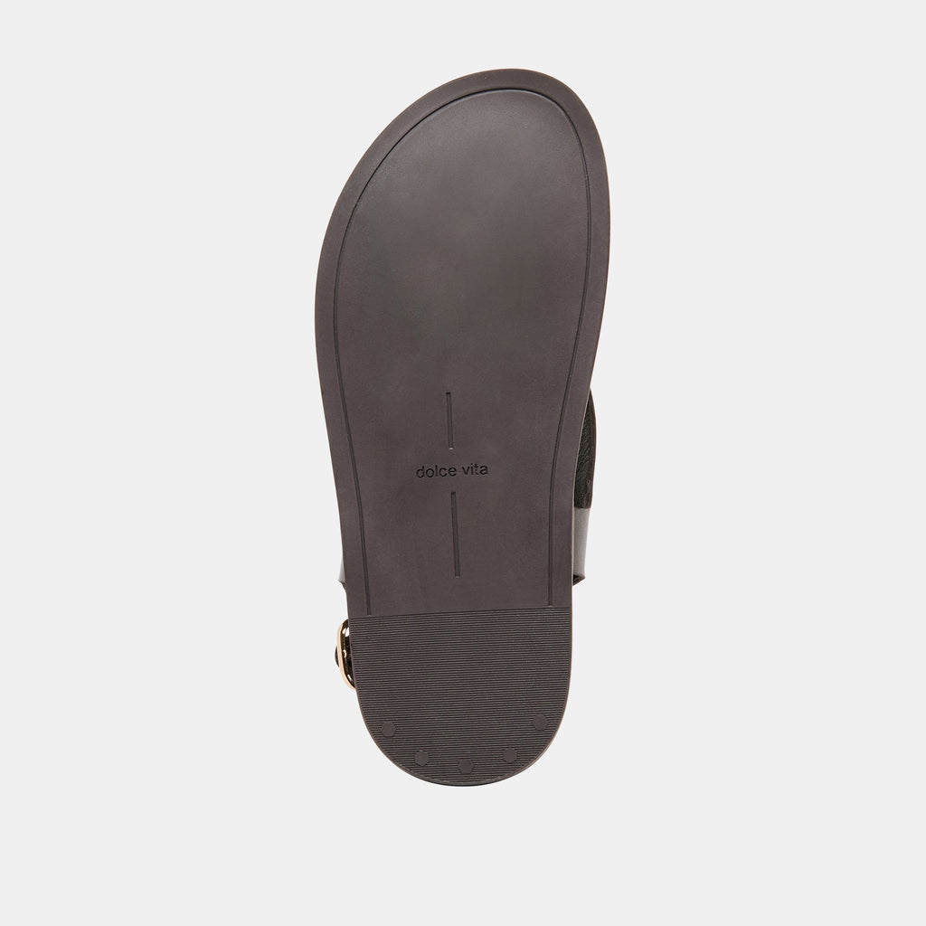 JONY SANDALS DK BROWN LEATHER