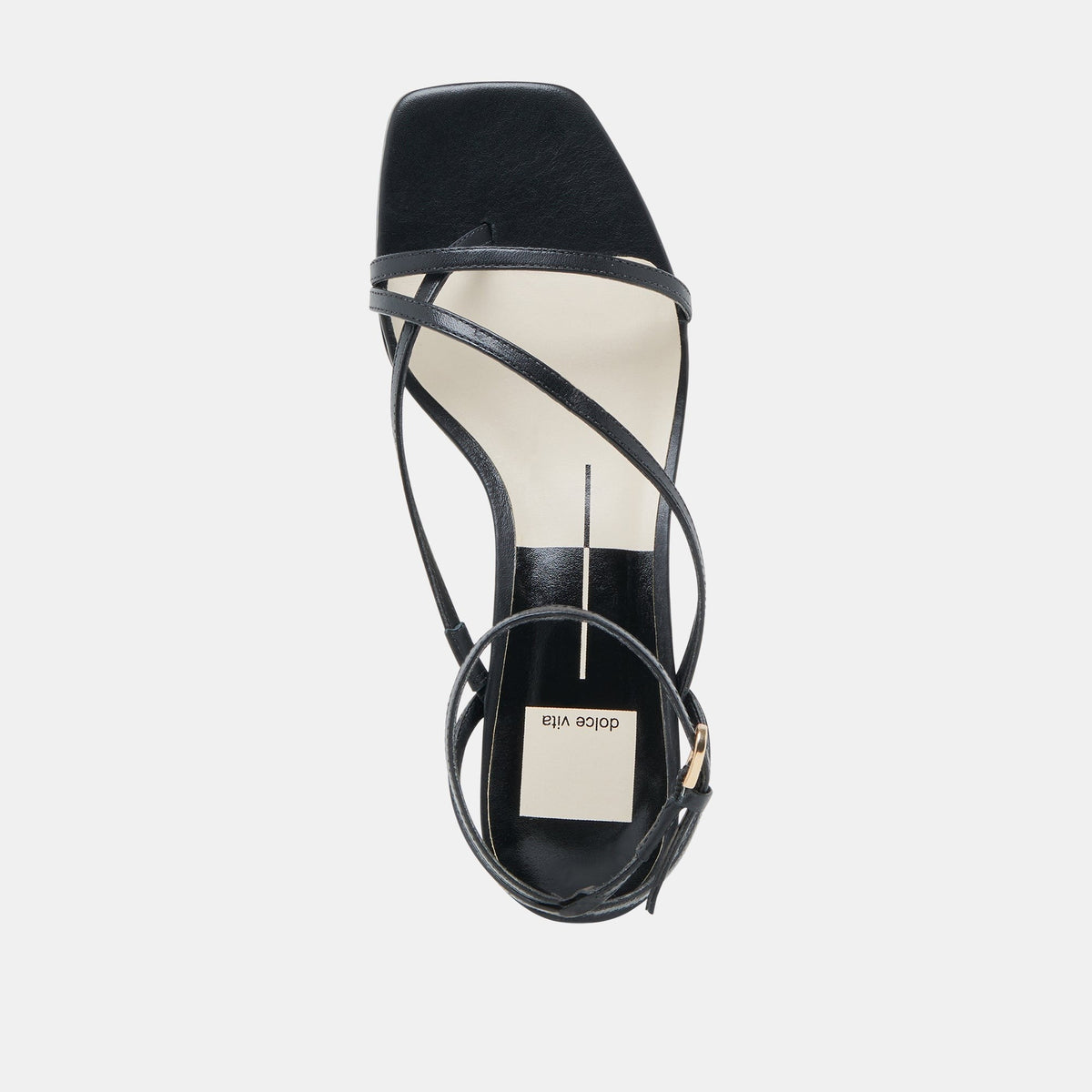 KARLOS SANDALS BLACK LEATHER