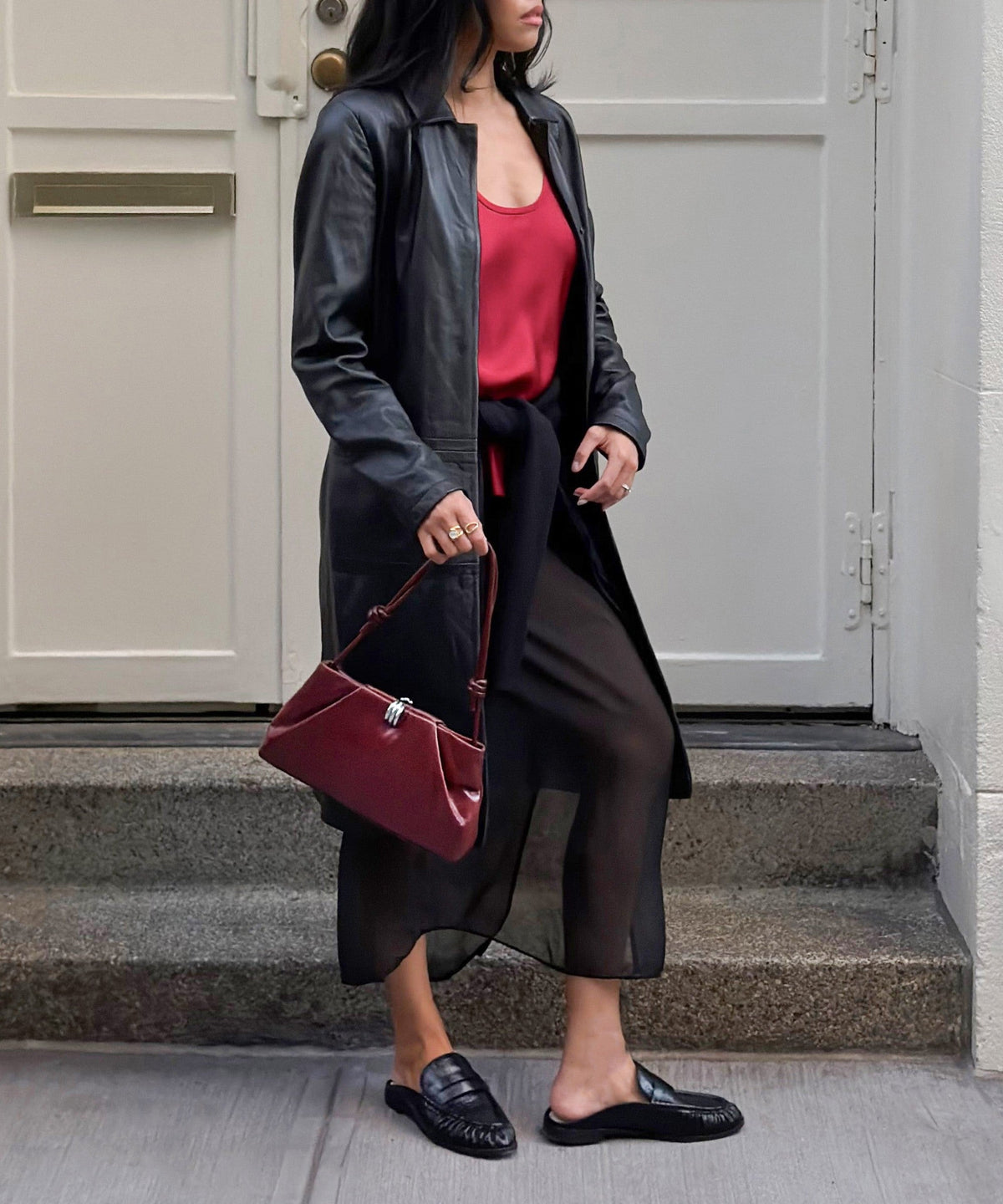 BETZY LOAFERS MIDNIGHT CRINKLE PATENT