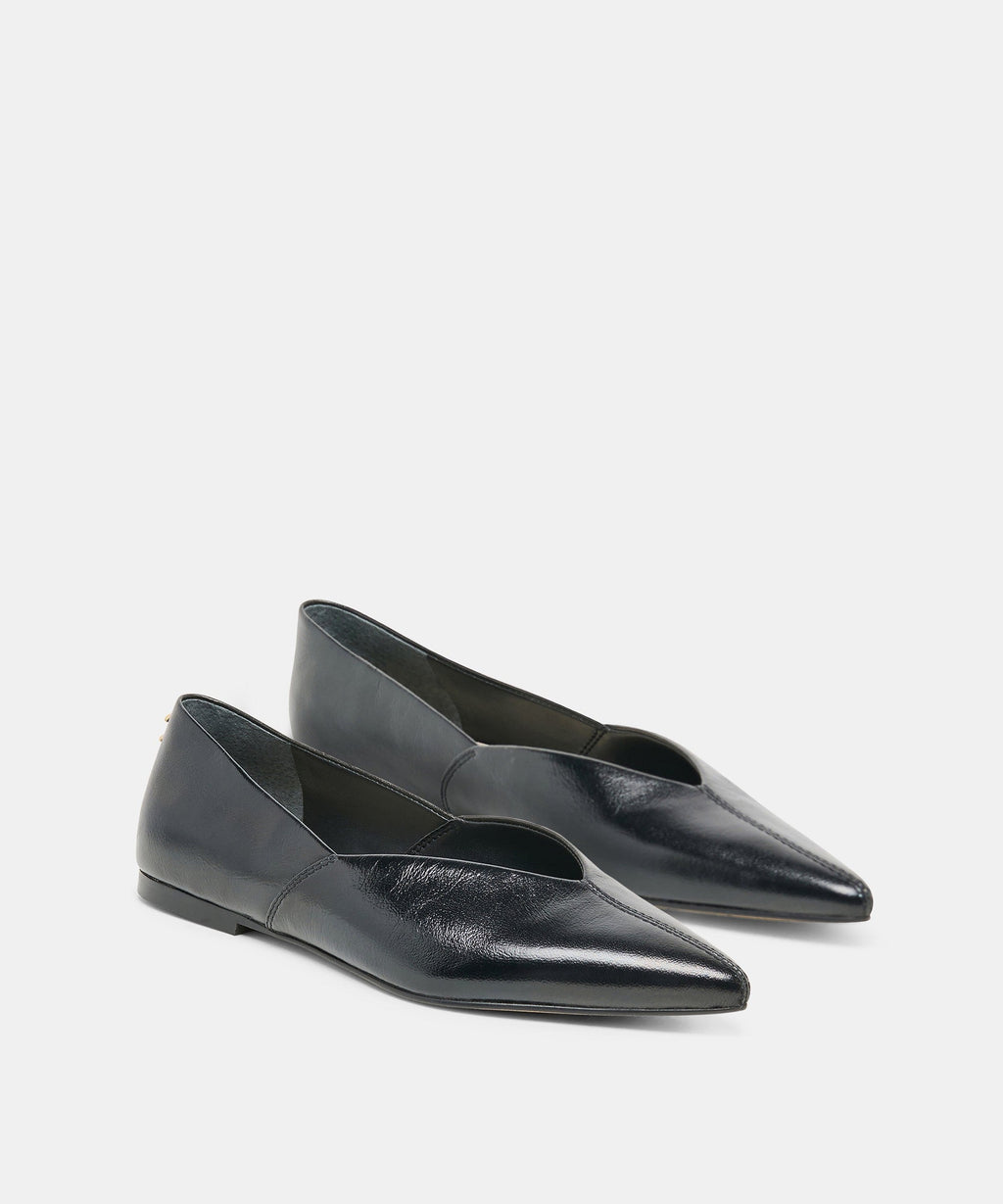 GEMA FLATS BLACK LEATHER