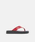 BLAYZE SANDALS RED LEATHER