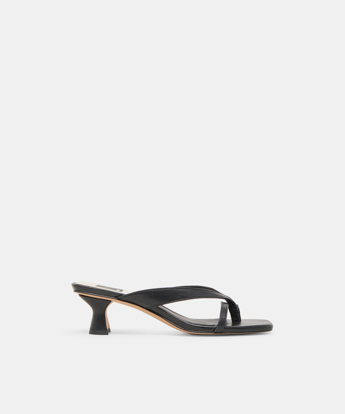BREVEL HEELS ONYX LEATHER