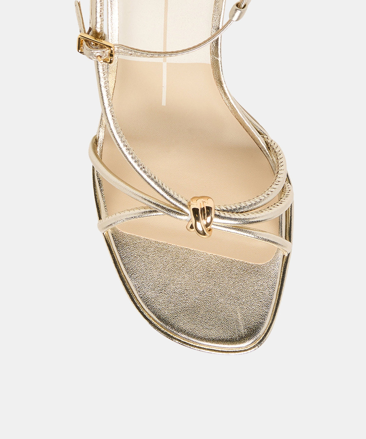 ODETE HEELS GOLD LEATHER