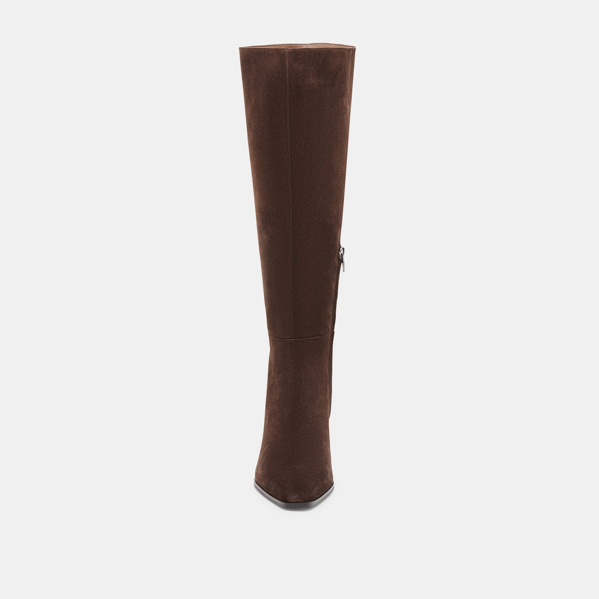 EMMI NARROW CALF BOOTS DK BROWN SUEDE
