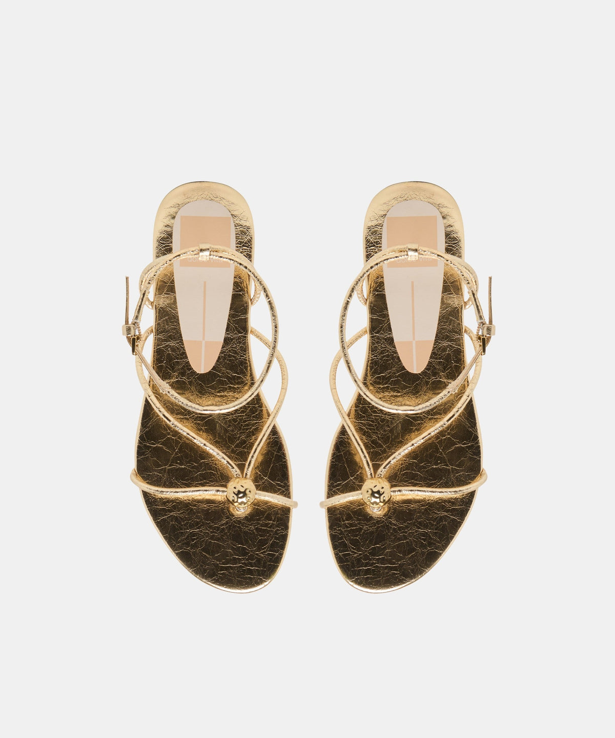 KENLEY SANDALS GOLD LEATHER