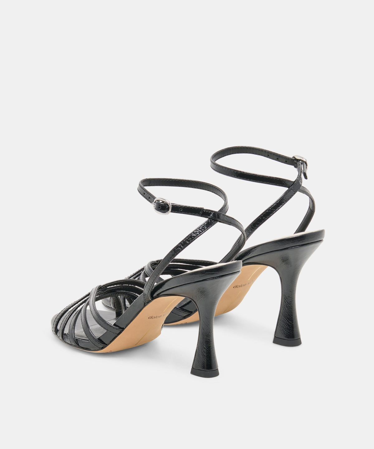 RIKI HEELS BLACK LEATHER