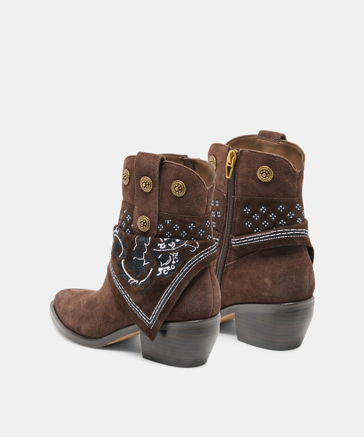 MEKALA BOOTS DK BROWN SUEDE