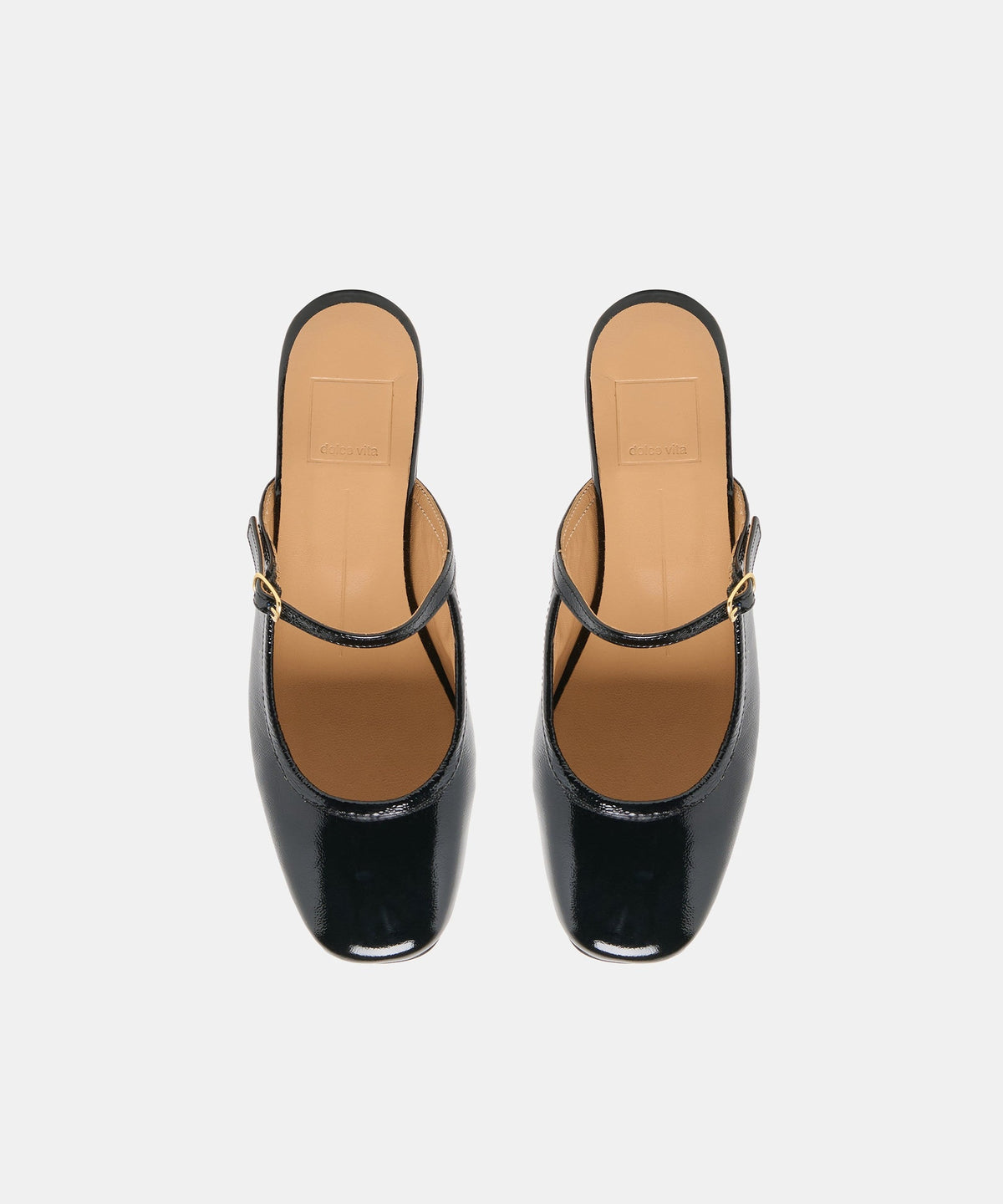 ELIO FLATS BLACK LEATHER