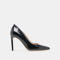 LANKY HEELS BLACK LEATHER