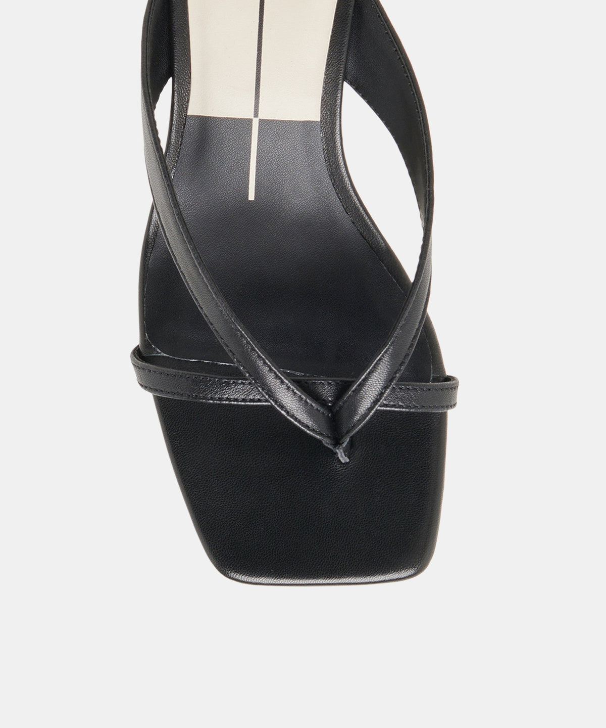 BREVEL WIDE HEELS ONYX LEATHER