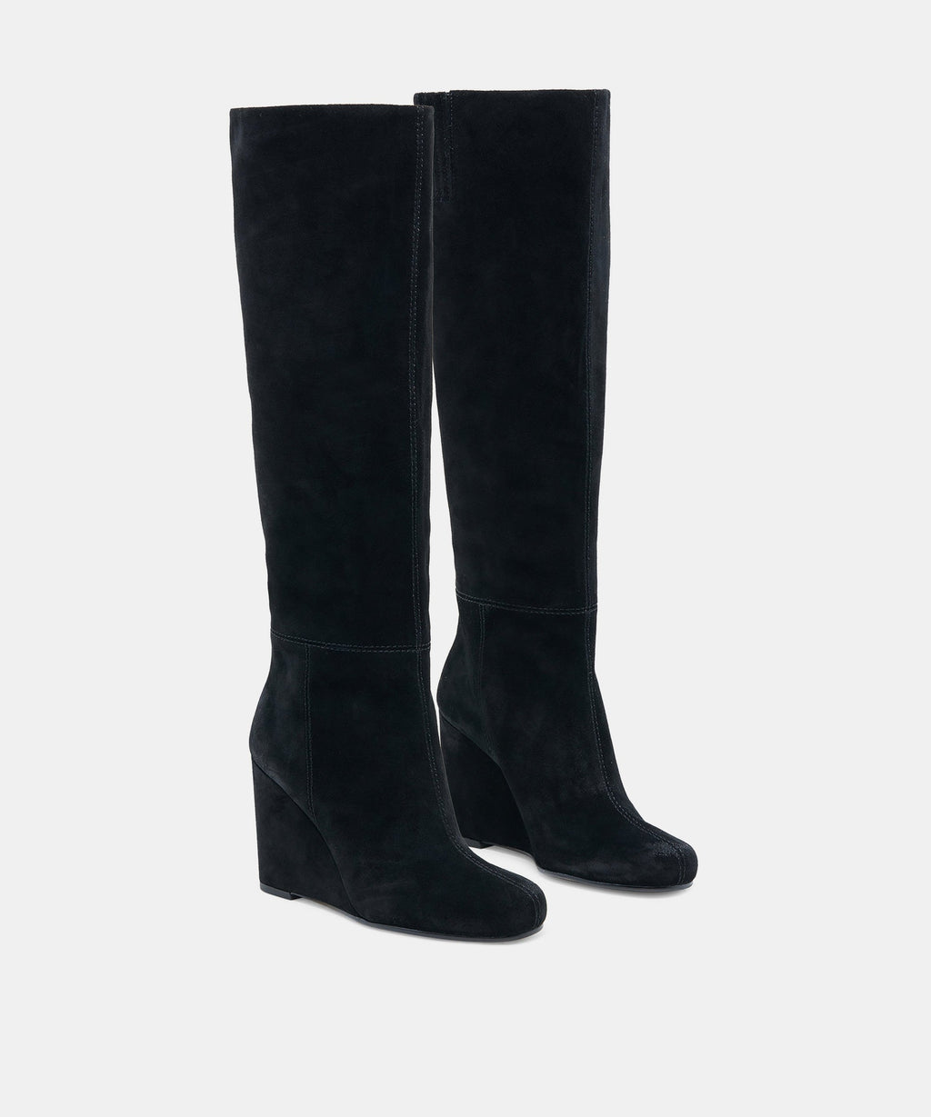 HIRA BOOTS ONYX SUEDE