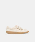 MERIT VELCRO SNEAKERS IVORY LEATHER