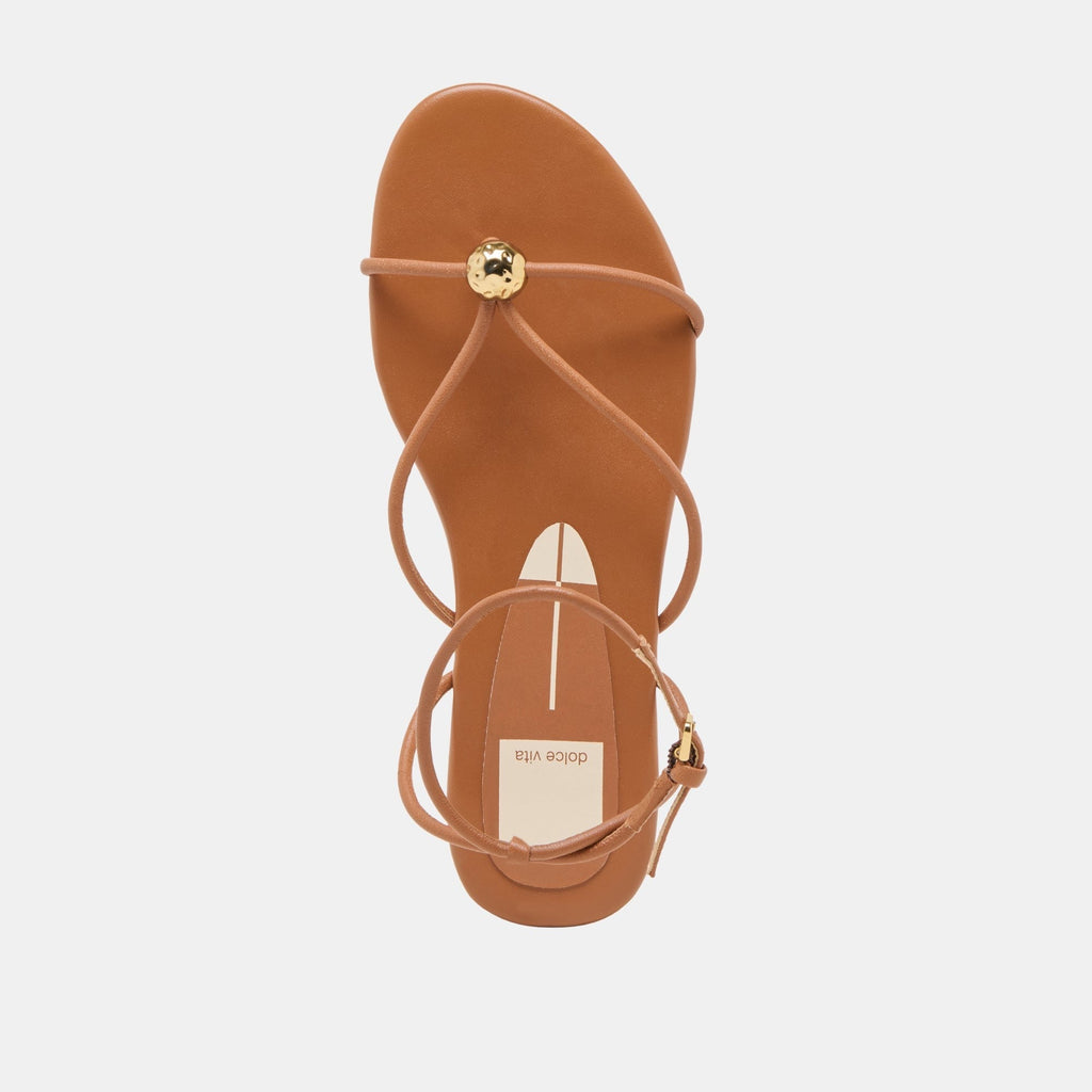 KENLEY SANDALS SADDLE LEATHER