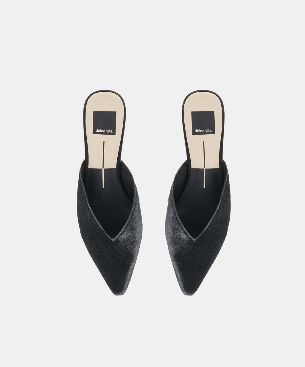 ELM FLATS NERO CALF HAIR