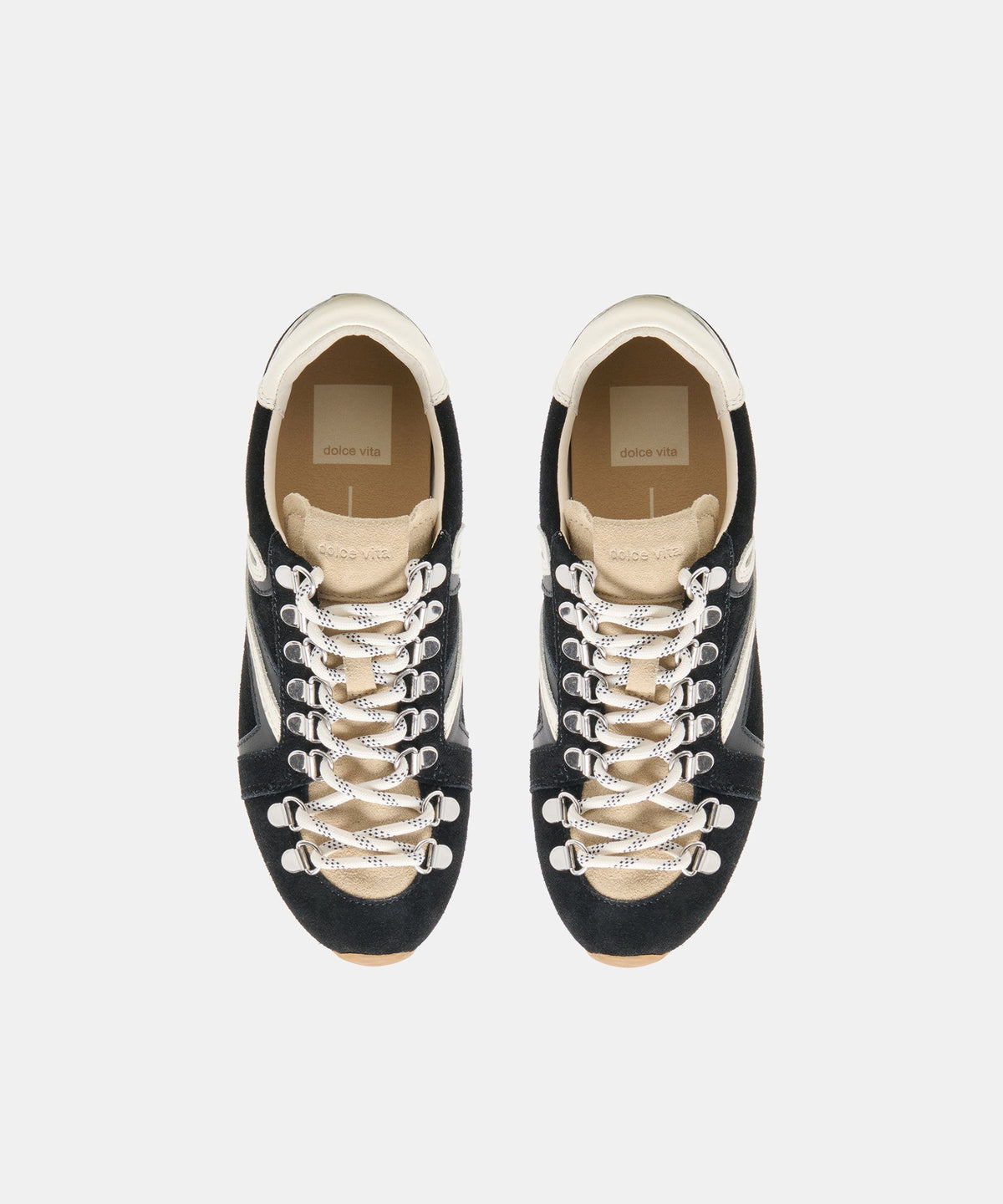 DEACON SNEAKERS BLACK WHITE SUEDE
