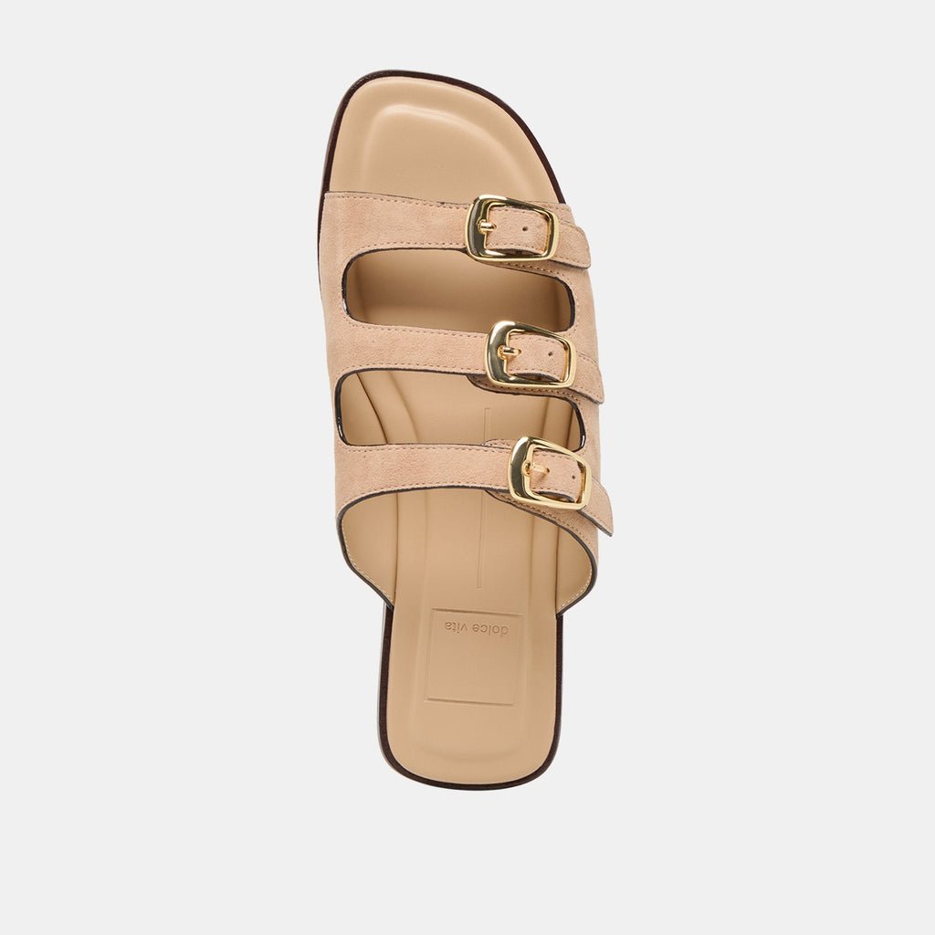FIN SANDALS BAMBOO SUEDE