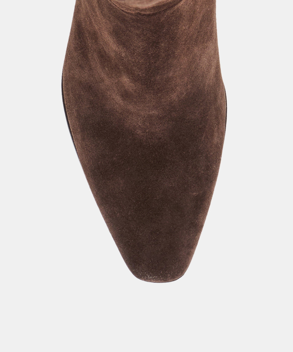 EMMI BOOTS DK BROWN SUEDE