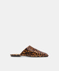 PHIRA FLATS DK LEOPARD CALF HAIR