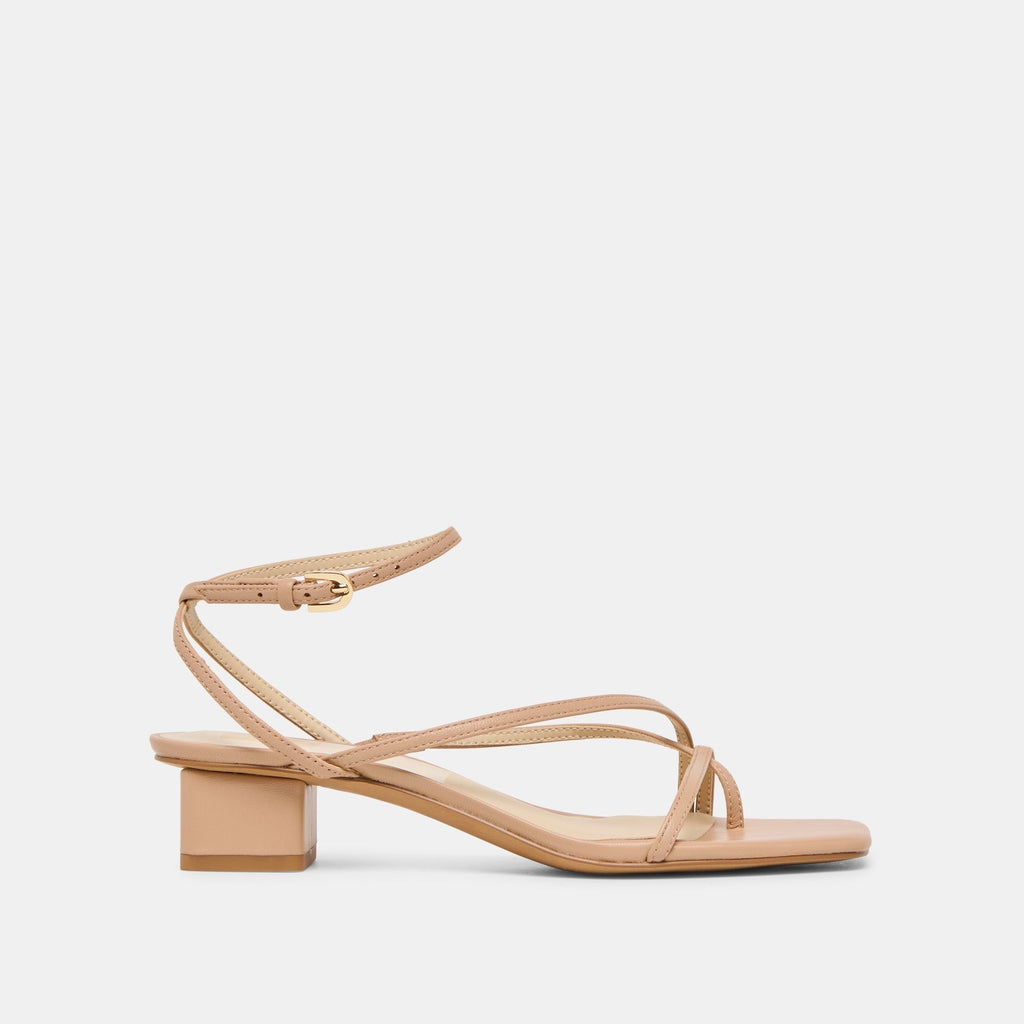 KARLOS SANDALS LT TAN LEATHER
