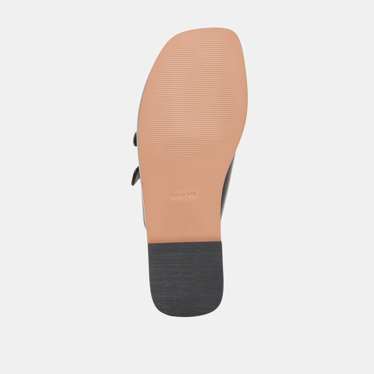 FIN SANDALS BLACK LEATHER