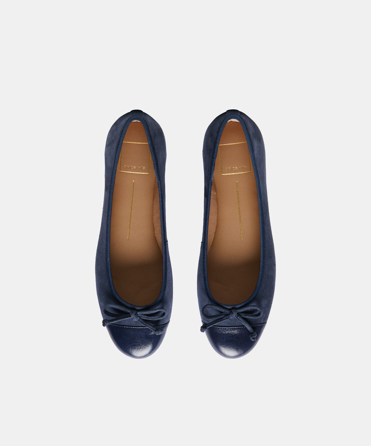 RITLA CAPTOE BALLET FLATS DK NAVY SUEDE