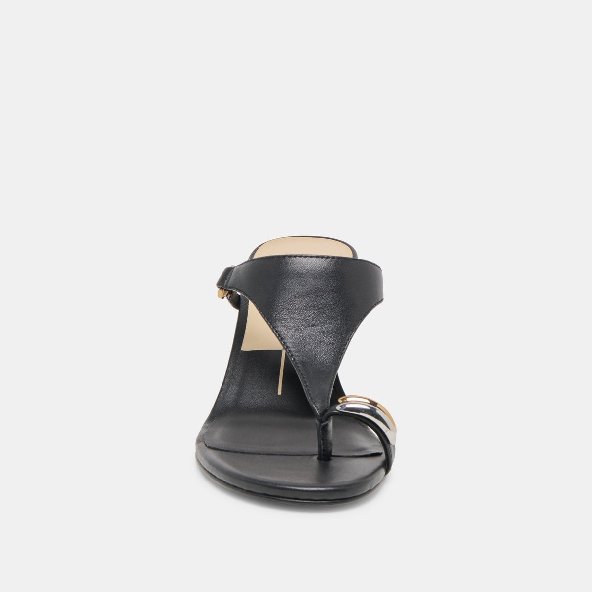 DERREL HEELS BLACK LEATHER