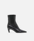 KARLIE BOOTIES BLACK LEATHER
