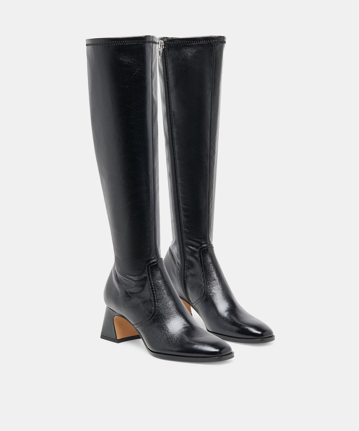 ALIVIA BOOTS BLACK LEATHER