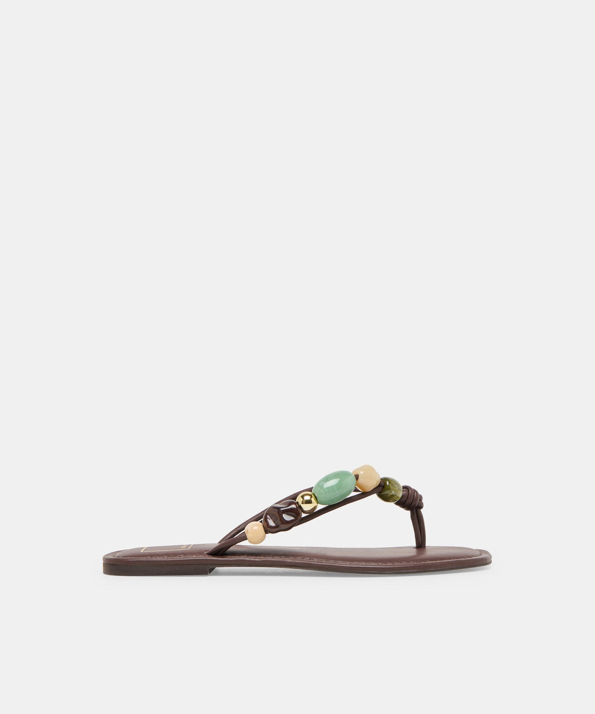 CELY SANDALS DK BROWN LEATHER