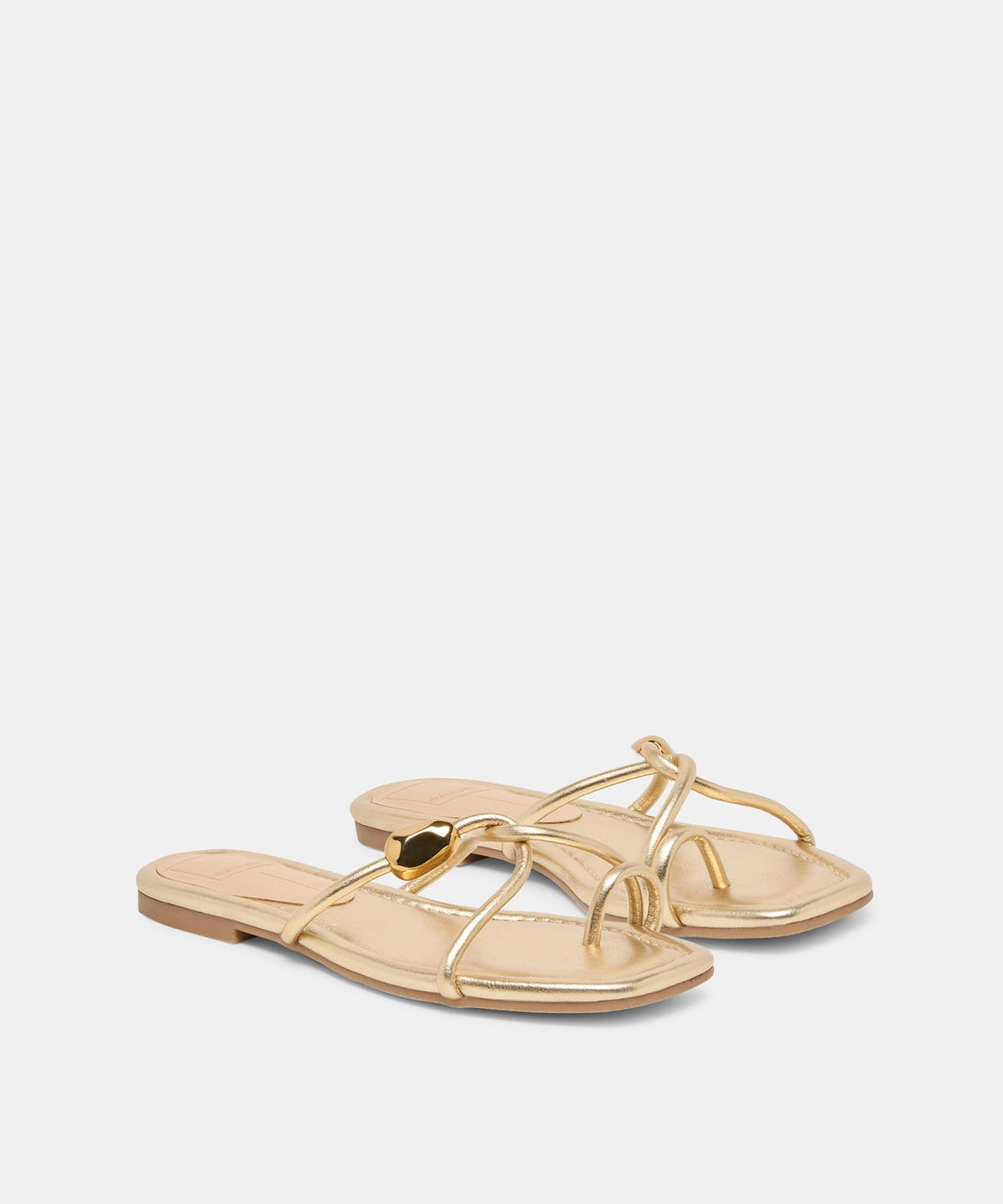 LOUIZ SANDALS GOLD STELLA