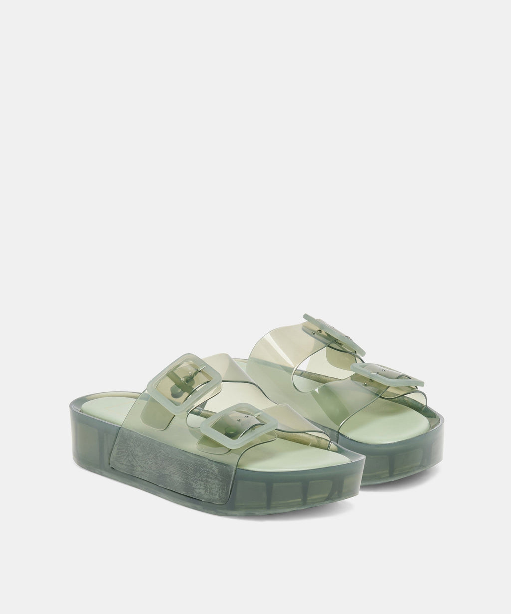 JULIO X SANDALS OLIVE VINYL