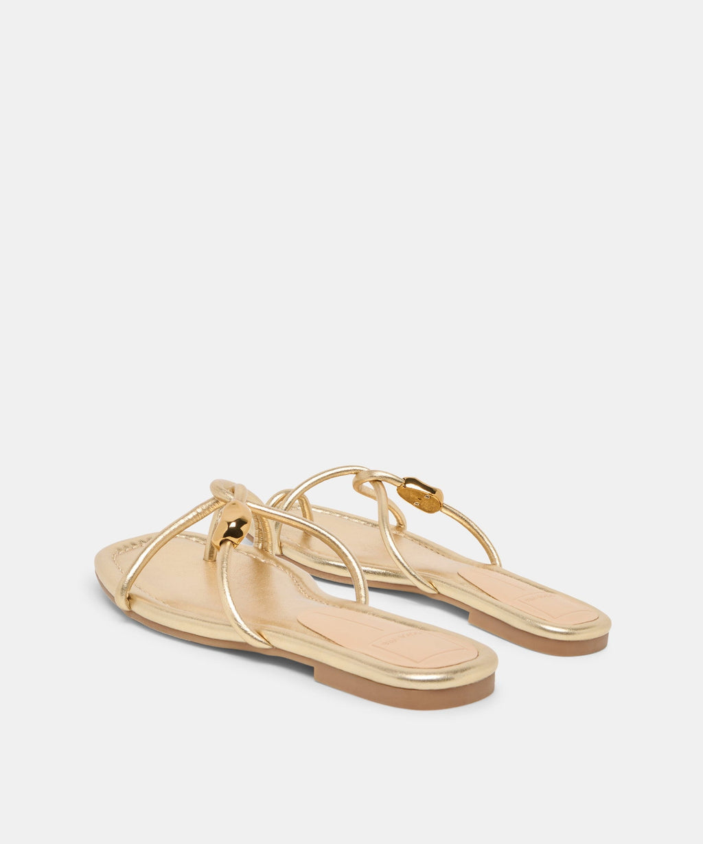 LOUIZ SANDALS GOLD STELLA