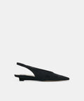 LEEROY FLATS ONYX SUEDE