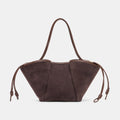 MARO TOTE CHOCOLATE SUEDE