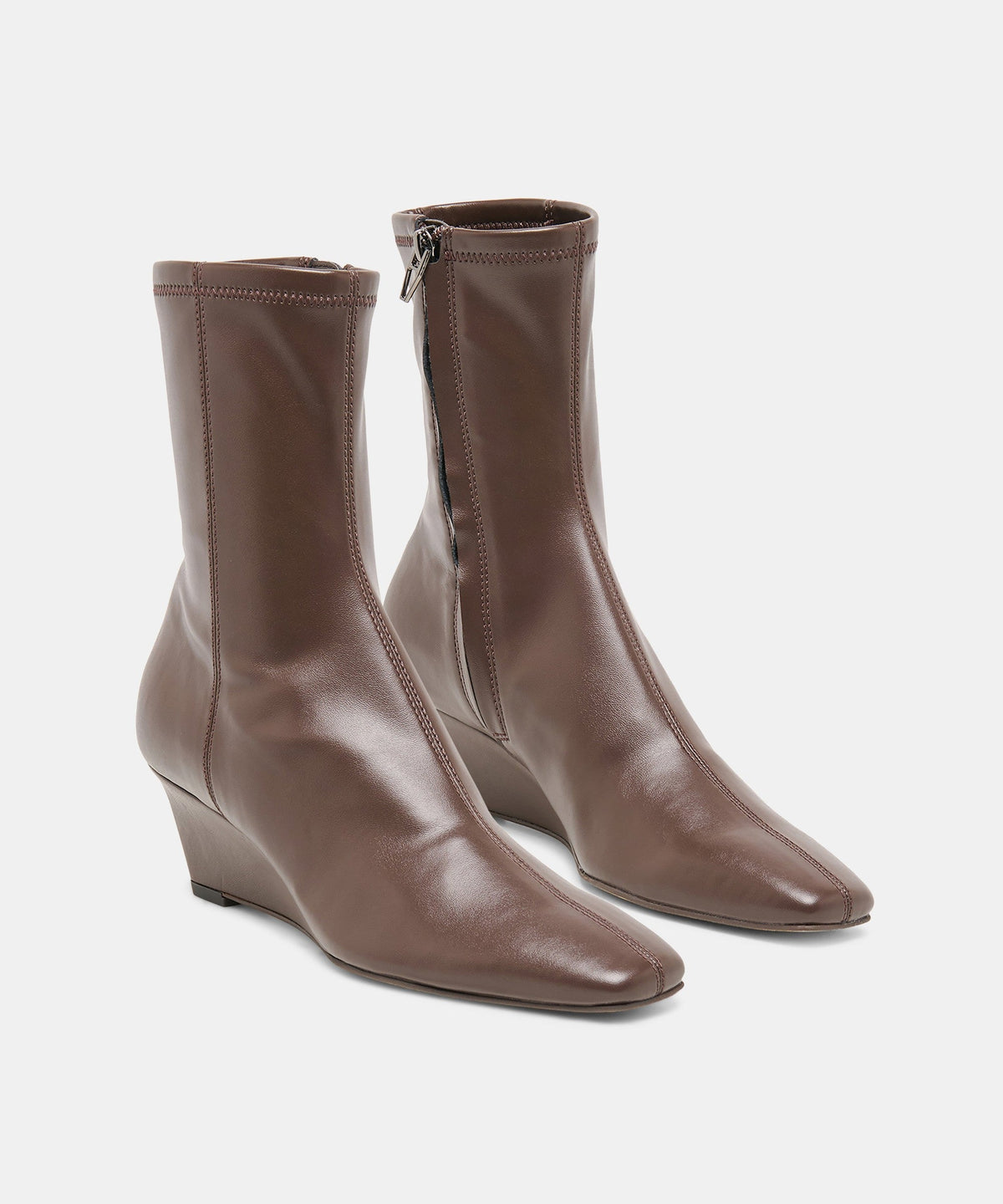 HANIE BOOTIES DK CHOCOLATE STELLA