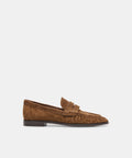BAXEN LOAFERS CHESTNUT SUEDE