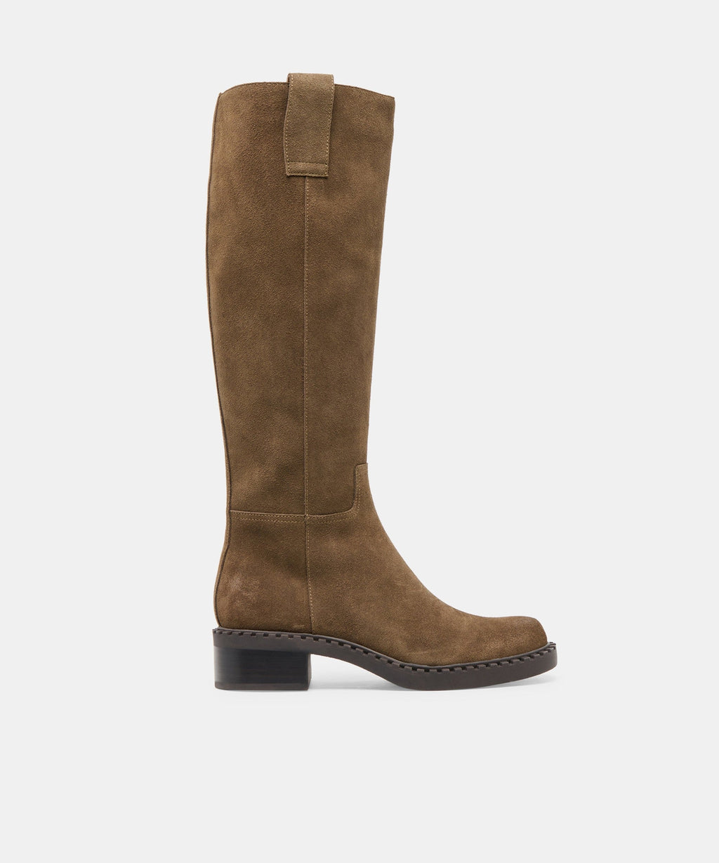 GLORY H2O BOOTS OLIVE SUEDE