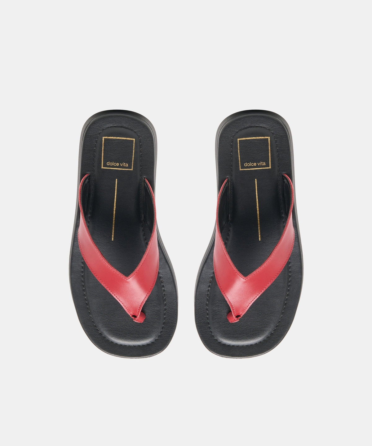 BLAYZE SANDALS RED LEATHER