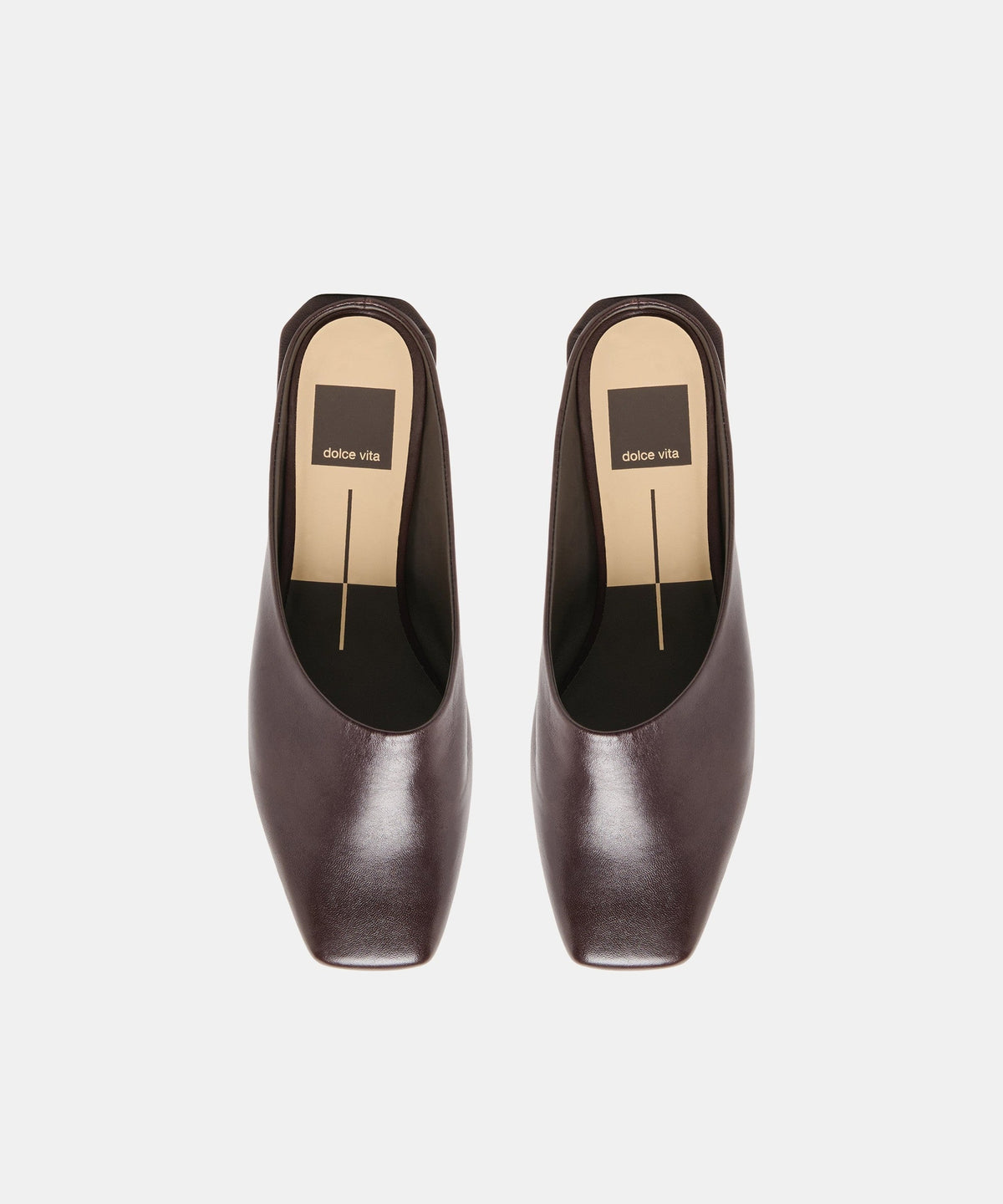 MACLYN FLATS BLACK CHERRY LEATHER