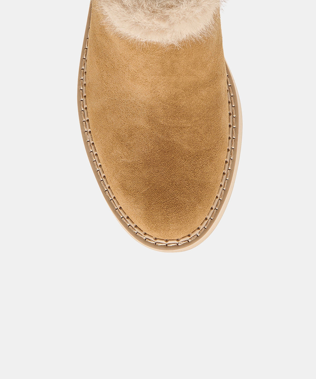 ANDERS H2O BOOTIES LT BROWN SUEDE