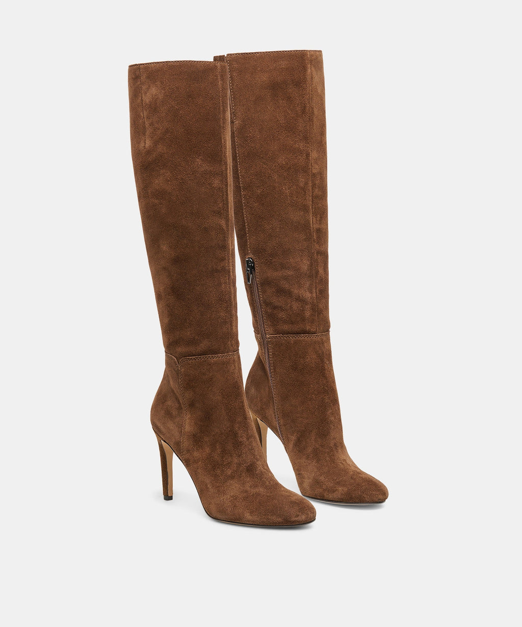HEYES BOOTS CHESTNUT SUEDE