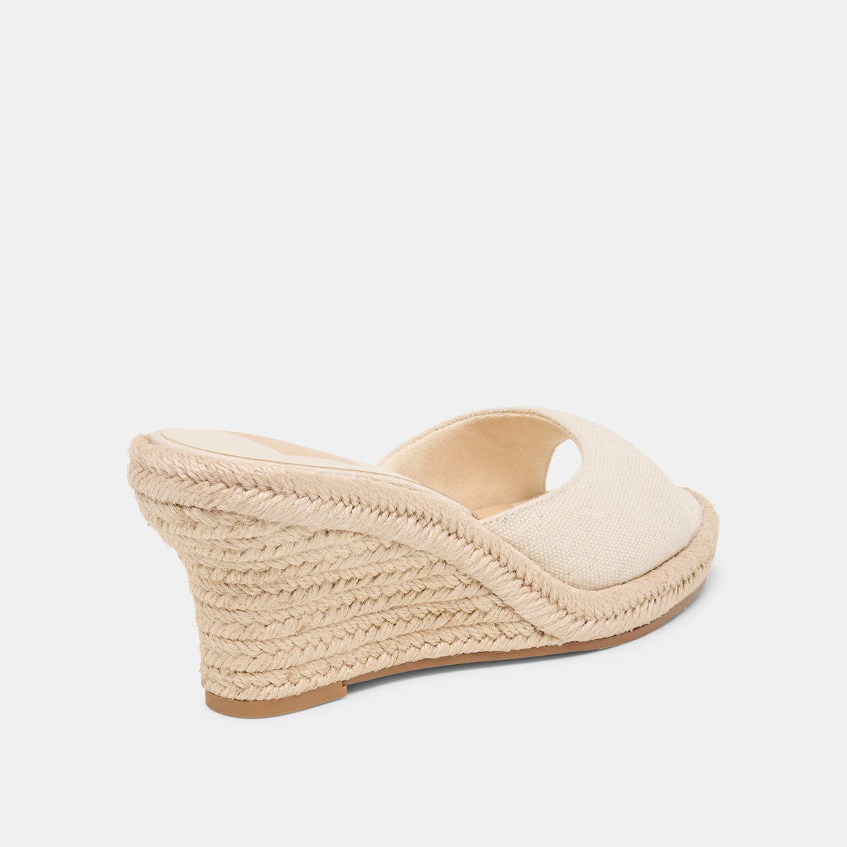 VAYA WEDGES ECRU LINEN