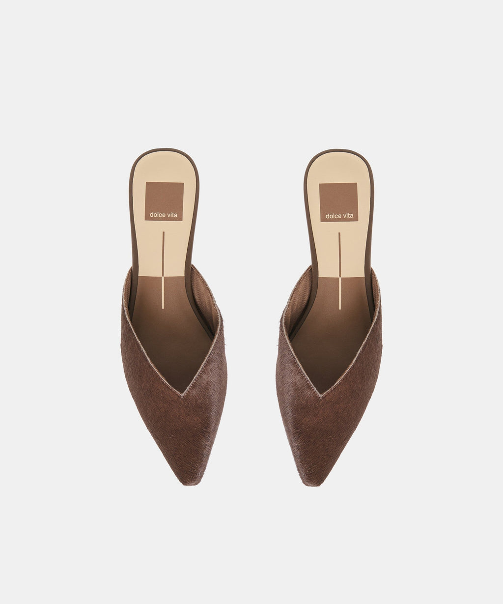 ELM FLATS CHESTNUT CALF HAIR